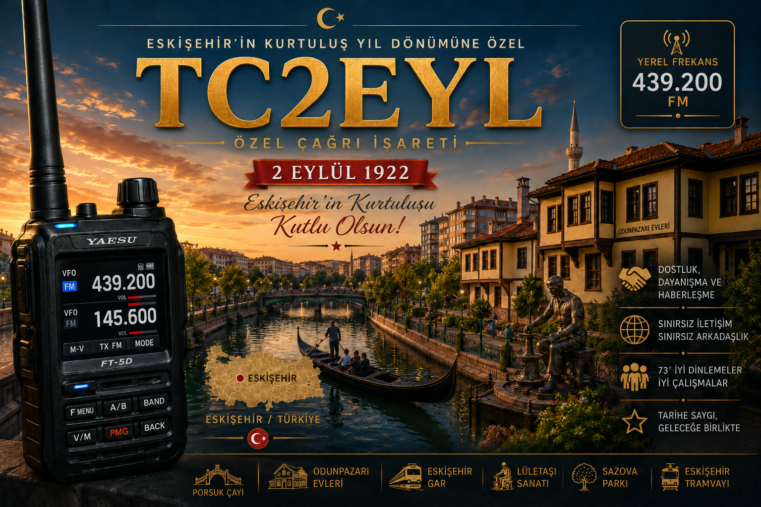 Eskişehir'in Düşman İşgalinden Kurtuluşunun Yıl Dönümü Çevrimi