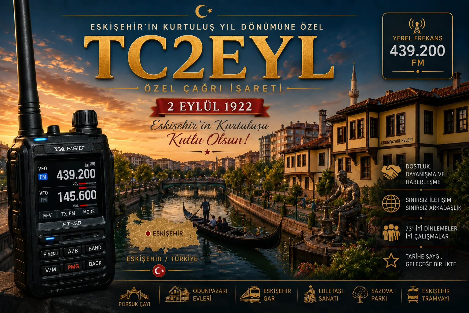 Eskişehir'in Düşman İşgalinden Kurtuluşunun Yıl Dönümü Çevrimi
